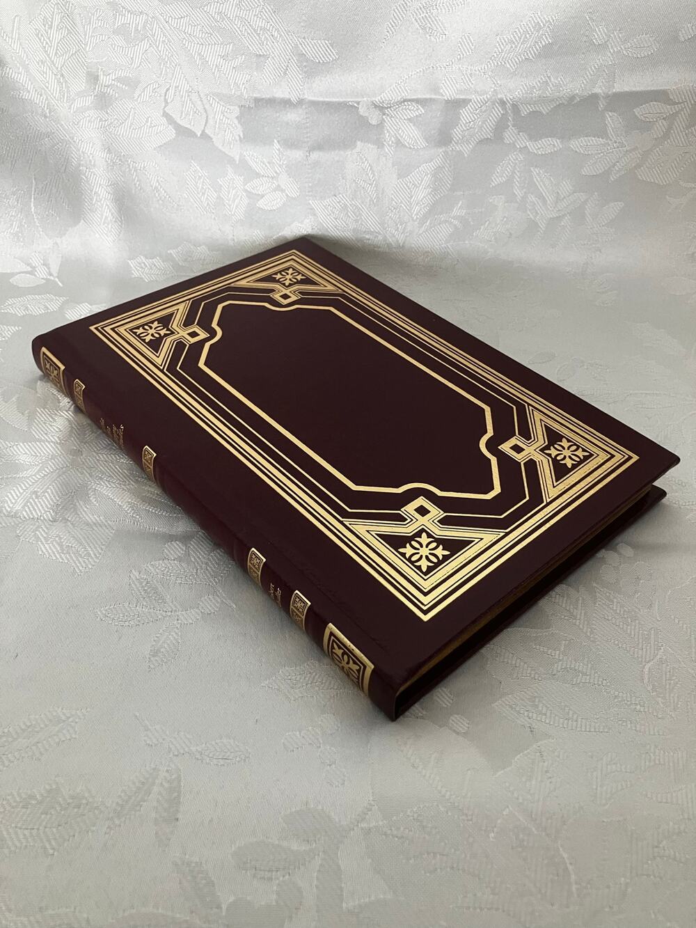 1985 Robert Schuller Be Happy Attitudes Bonded Leather Gold Gilt Christian Book